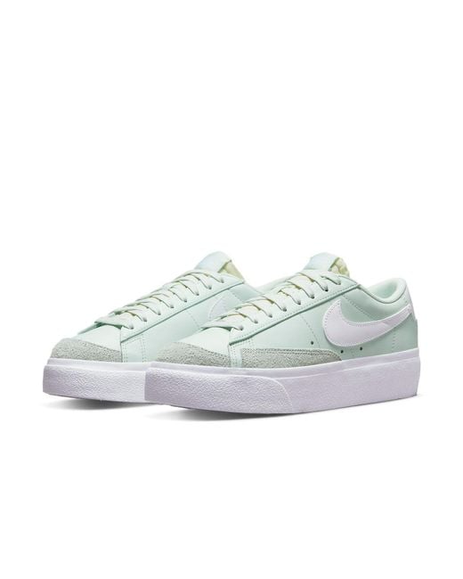 Nike White (Wmns) Blazer Low Platform 'Barely'