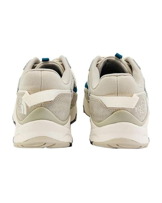 The North Face White Vectiv Taraval Hiking Shoes for men