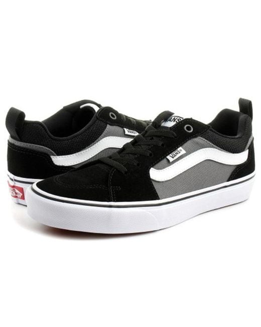 Vans Black Filmore Low-Top Sneakers for men