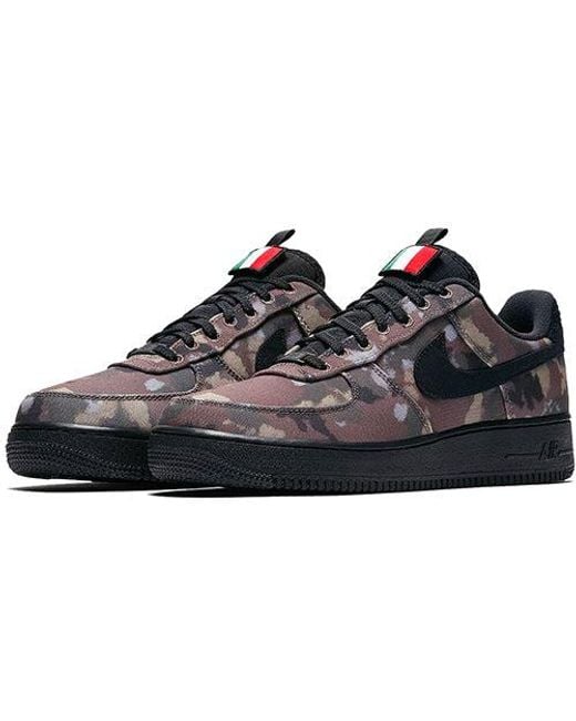 Nike Blue Air Force 1 Low 'Italy Country Camo' for men