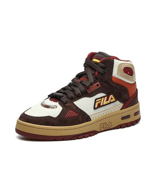 Fila Brown Teratach Skate Shoes for men