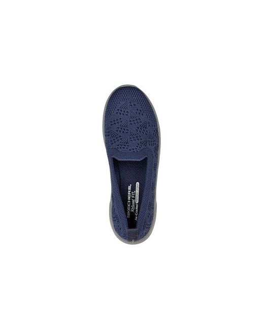 Skechers Blue (Wmns) Seager Cup-Fireworks Sneaker