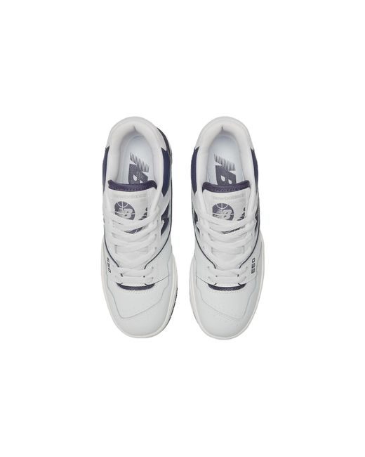 New Balance White 550