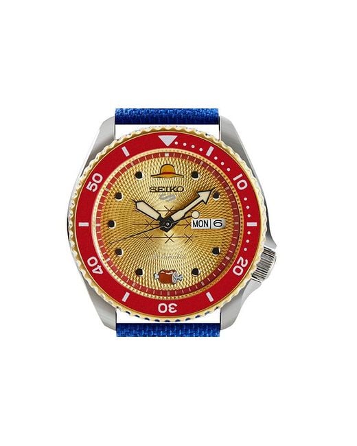 Seiko Blue 2020 X One Piece 'Monkey D Luffy' Regular Box