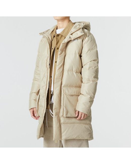 PUMA White Das Long Down Jacket for men