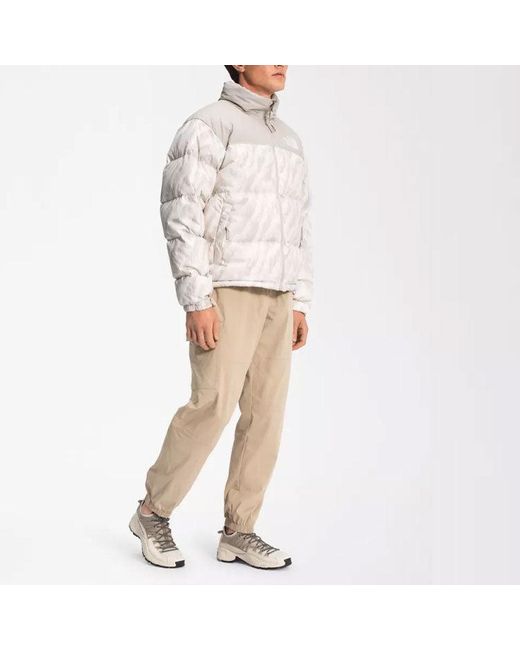 The North Face Gray 1996 Retro Nuptse 700 Jacket for men
