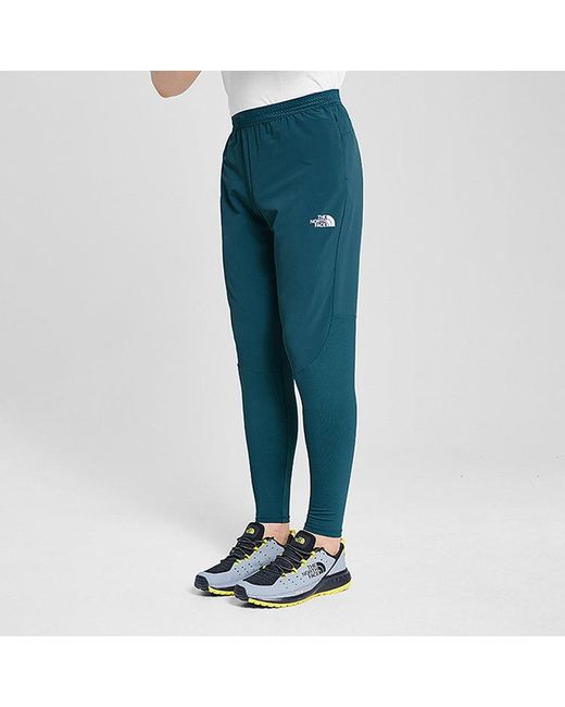 The North Face Blue Athletic Outdoor Woven Pants for men