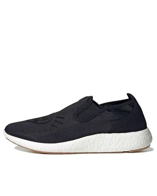 Adidas Blue Human Made X Pure Slip-On for men