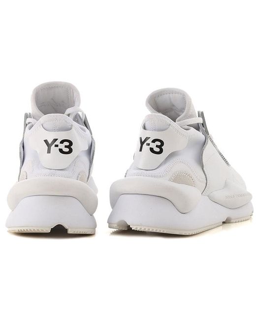 Adidas White Y-3 Kaiwa for men