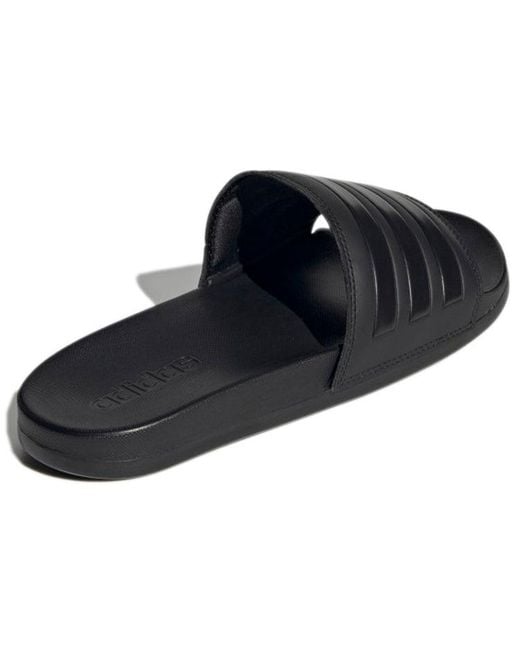 Adidas Blue Adilette Comfort Slide 'Triple'