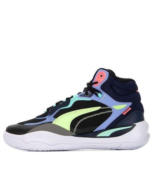PUMA Blue Playmaker Pro Mid for men