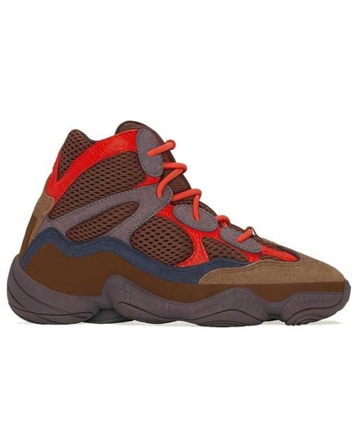 Adidas Red Yeezy 500 High 'Sumac' for men