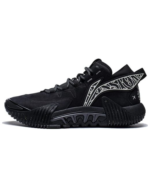 Li-ning Black Badfive 2 Low 'Mister Cartoon' for men