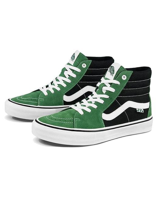 Vans Green Sk8-Hi 'Juniper' for men