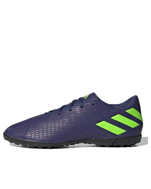 Adidas Blue X Messi Nemeziz 19.4 Tf for men
