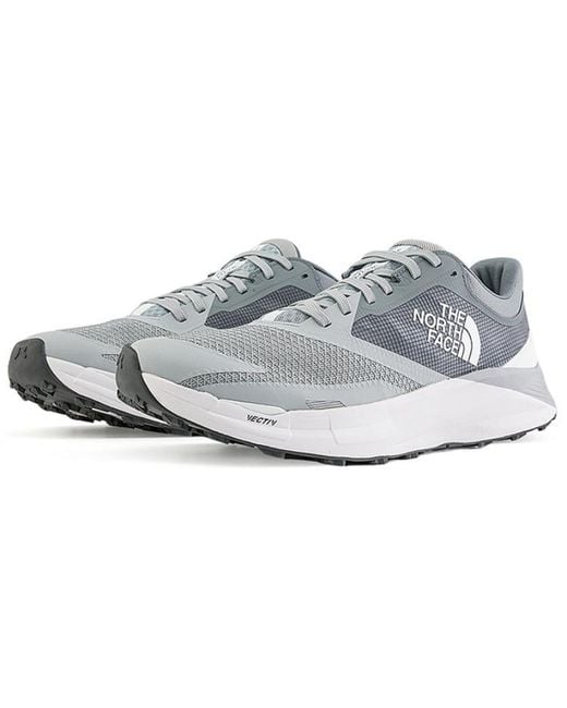 The North Face White Vectiv Enduris Iii Hiking Shoes 'High Rise Monument' for men