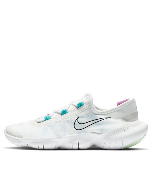 Nike White (Wmns) Free Rn 5.0 2020 Multi'