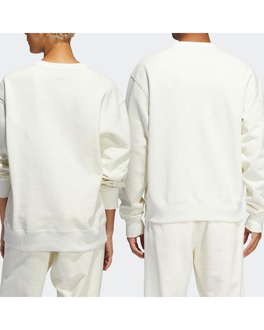 Adidas White X Pharrell Basic Sports Sweatshirt