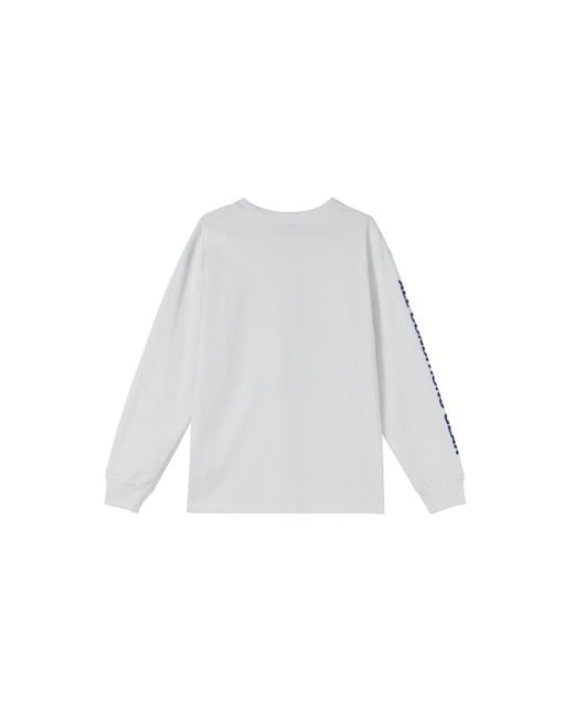 Nike White Acg Ice Cave Casual Sports Breathable Round Neck Long Sleeves T-Shirt for men