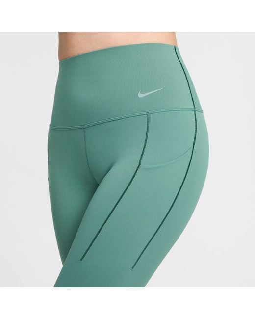 Nike Green (Wmns) Universa Medium-Support High-Waisted 7/8 Leggings