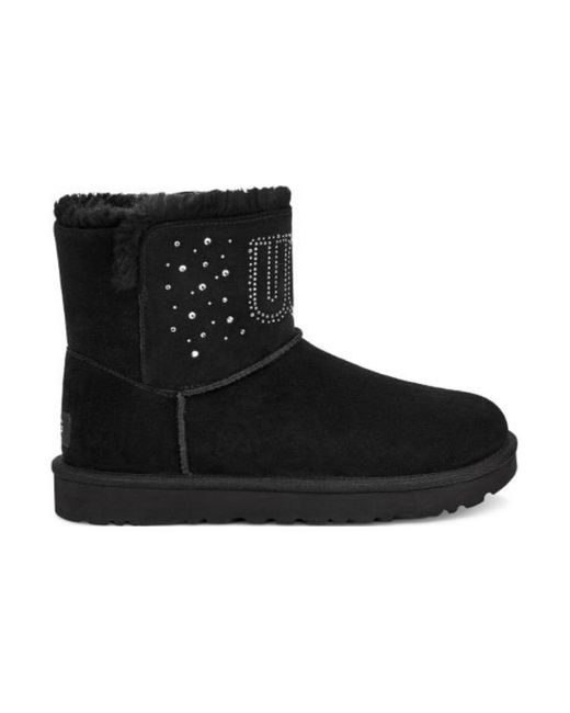 Ugg Black (Wmns) Classic Gem Mini