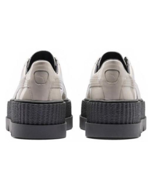 PUMA Gray (Wmns) Fenty X Pointy Creeper Patent 'Dove'
