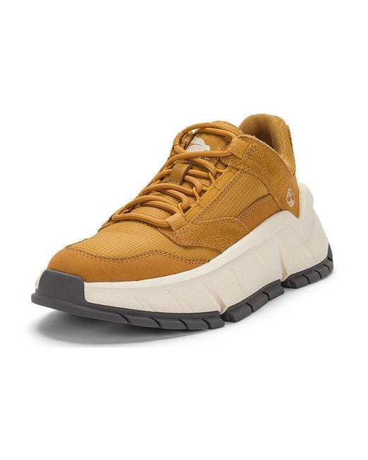 Timberland Brown (Wmns) Turbo Low Trainers 'Wheat Suede'