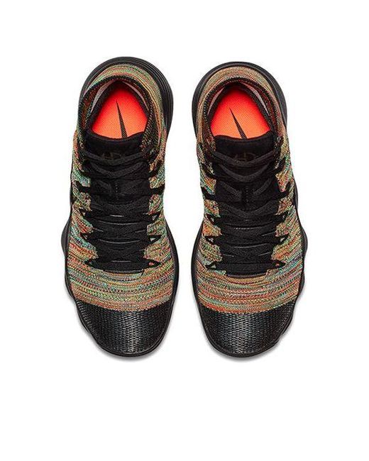 Nike Black Hyperdunk 2017 Flyknit 'Multi-Color' for men