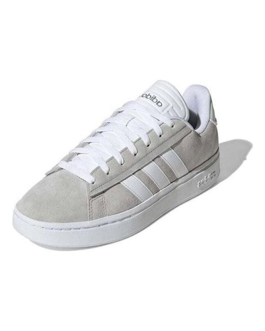 Adidas White Grand Court Alpha for men