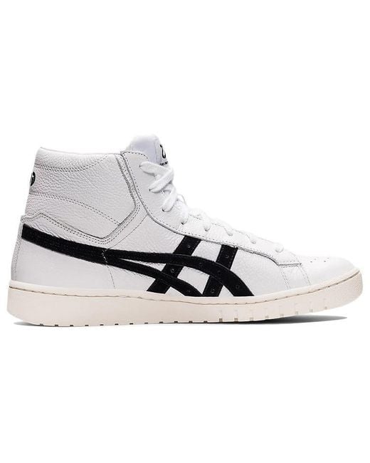 Asics White Gel-Ptg Mt ' Embossed Leather' for men