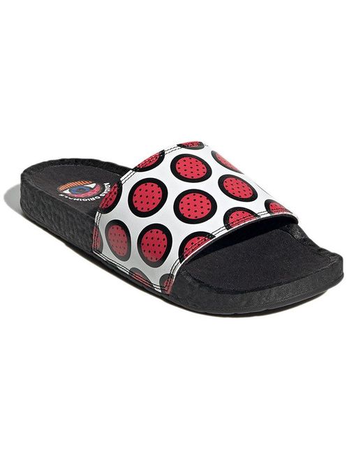 Adidas Blue Adilette Boost Slide 'Pop Art'