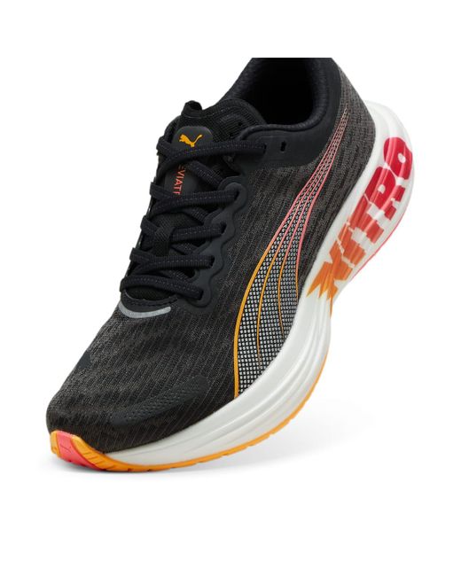 PUMA Black Deviate Nitro 2 Sun Stream' for men