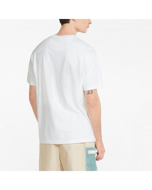 PUMA White X Butter Goods Graphic T-Shirt for men