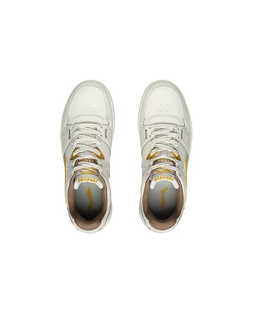 Li-ning White Sports Fashion Skateboarding for men