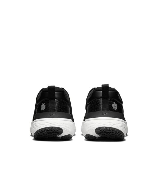 Nike Black React Miler 2 Shield for men