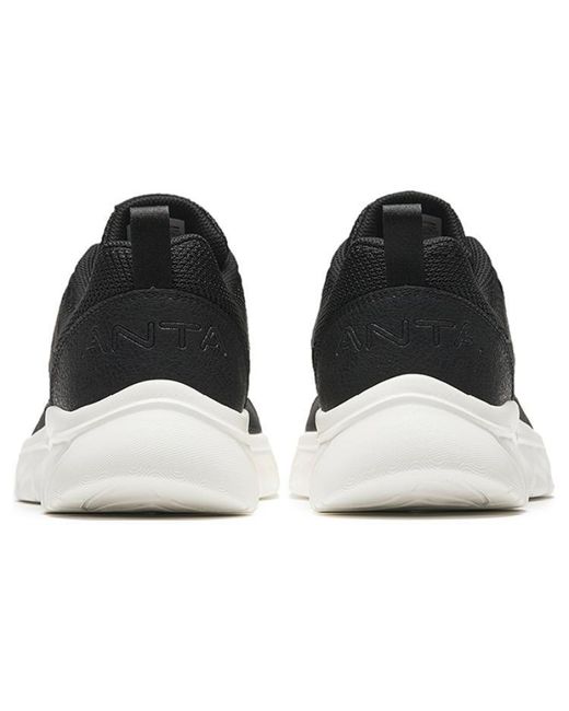 Anta Black Running Shoes for men