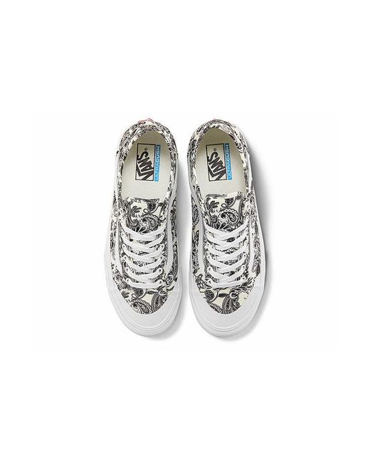 Vans White Style 36 Decon Sf 'Paisley Americana' for men