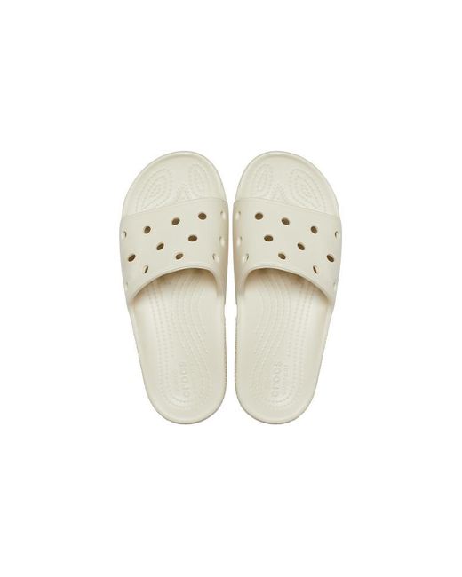 CROCSTM Natural Classic Flat Sandals