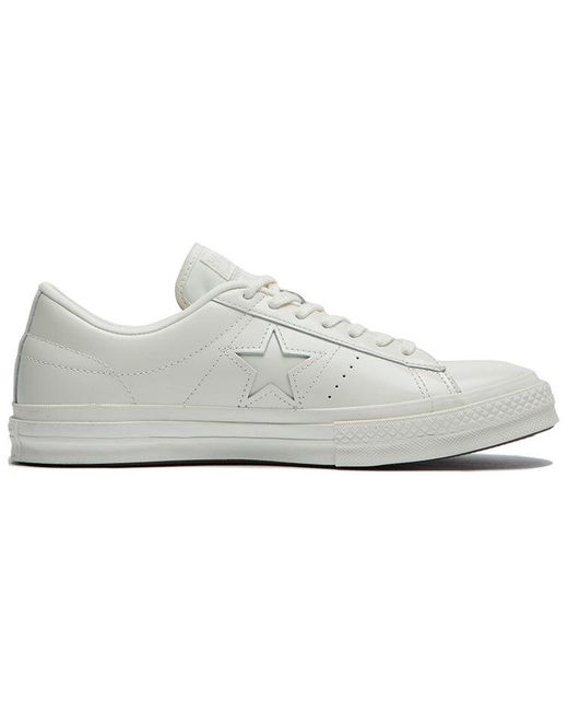 Converse White One Star Ox 'Egret' for men