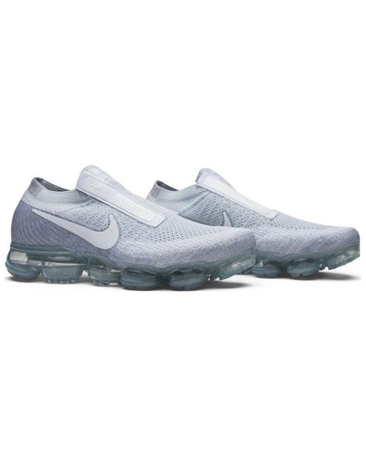 Nike Gray X Comme Des Garcons Air Vapormax 'Pure Platinum' for men