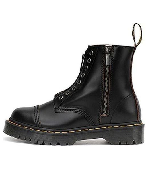 Dr. Martens 1460 Bex Side Zipper 8 Martin Boots in Black | Lyst