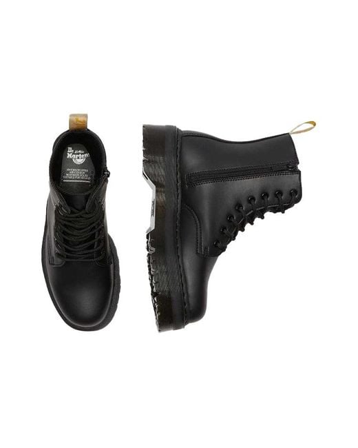 Dr. Martens Black (Wmns) Vegan Jadon Ii Mono Felix Rub Off Vegan for men