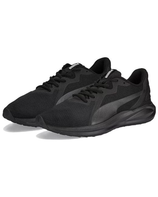 PUMA Black Twitch Runner for men