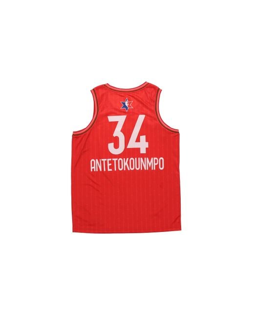 Nike Red Nba All-Star Edition Swingman Basketball Jersey for men