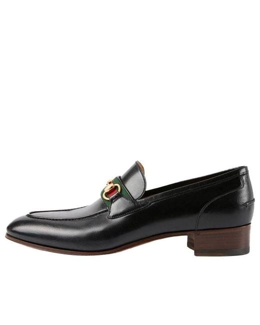 Gucci Black Horsebit Loafer for men