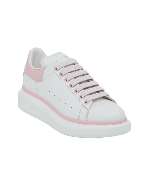 McQueen White (Wmns) Wedge Sole Sneakers And Ice'