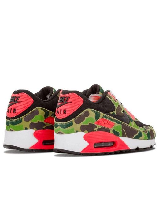 Nike X Atmos Air Max 90 Premium 'Duck Camo' in Red for Men | Lyst UK