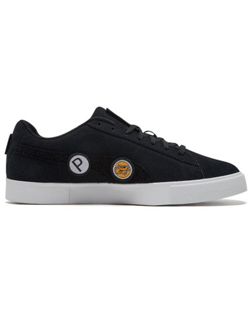 PUMA Black Suede Golf Patch Le for men