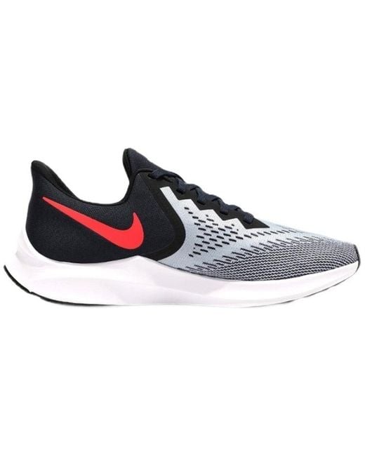 Nike Blue Air Zoom Winflo 6 for men