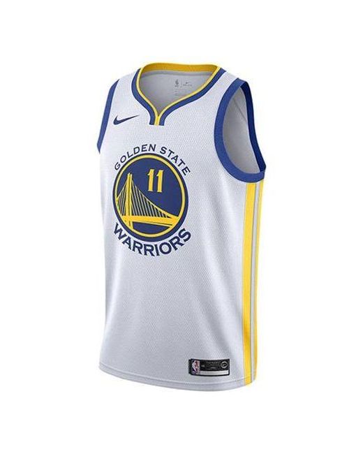 Nike Blue Golden State Warriors Association Edition Dri-Fit Nba Swingman Jersey for men